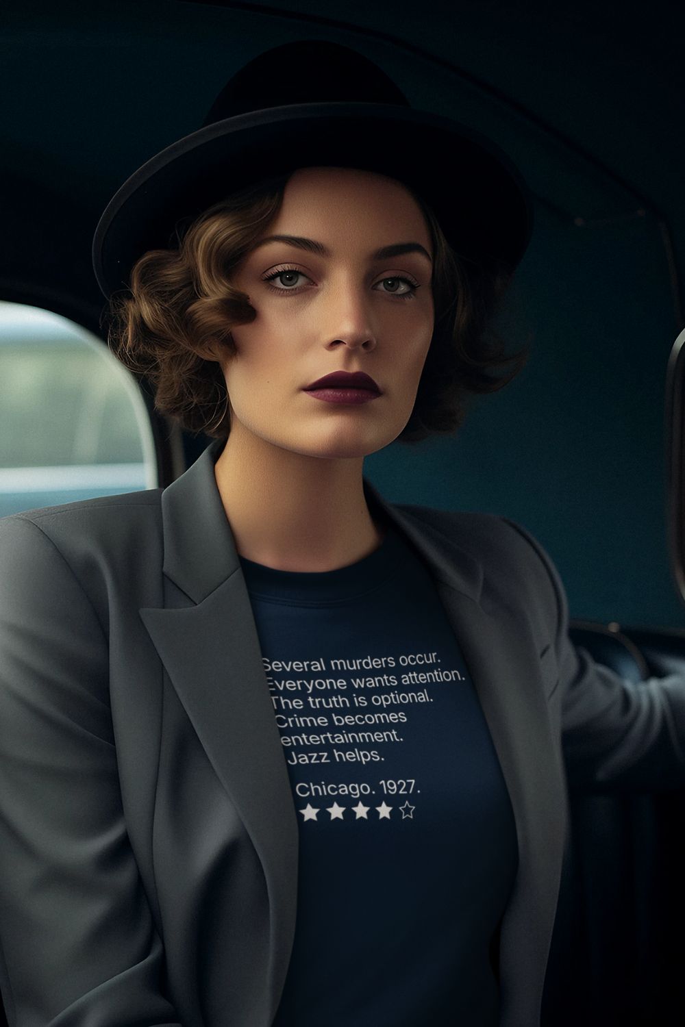 Women’s musical theatre review t-shirt | slim fit lightweight cotton