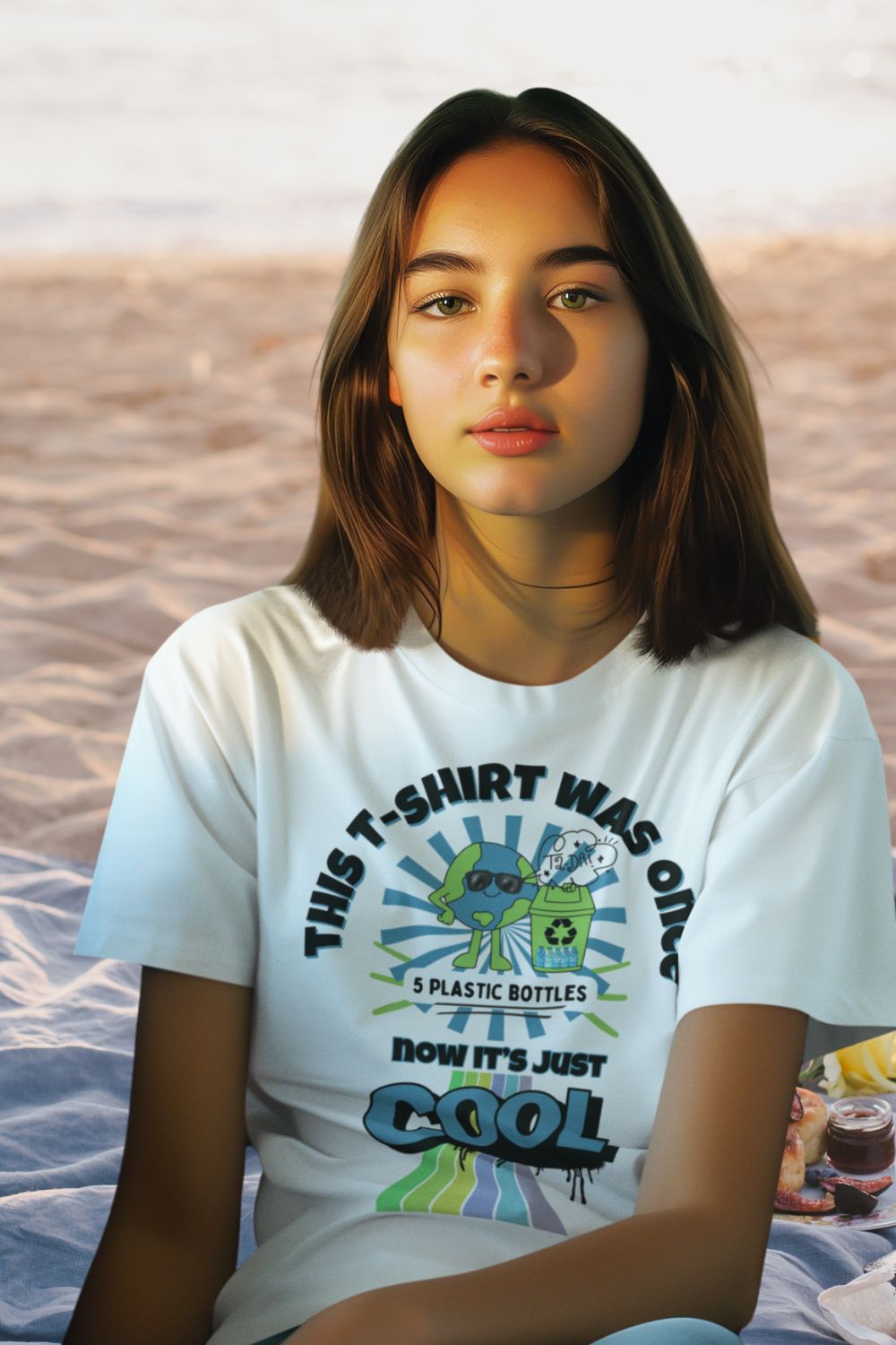 Kids’ STEM Eco Hero T-Shirt – Made from 5 x 550ml Bottles | Recycled, Quick-Dry, Planet-Positive Sports T-Shirt