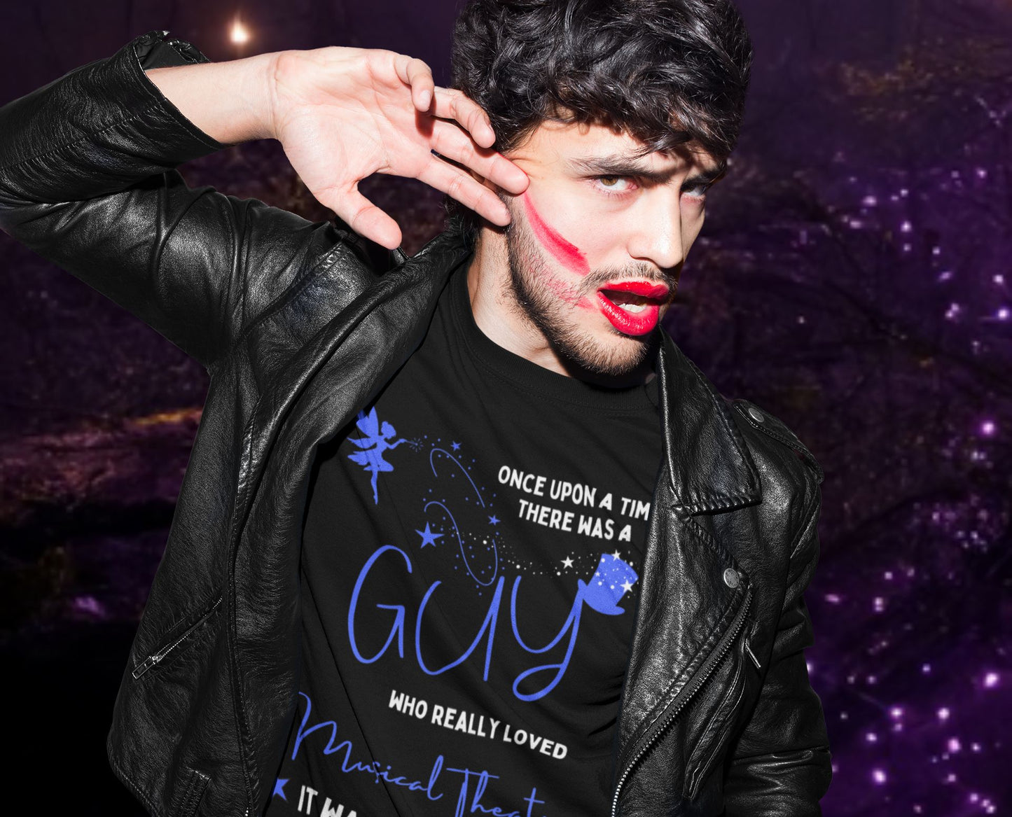 Once Upon a Time Musical Theatre Lover's T-shirt for Guys – Perfect for Theatre Enthusiasts