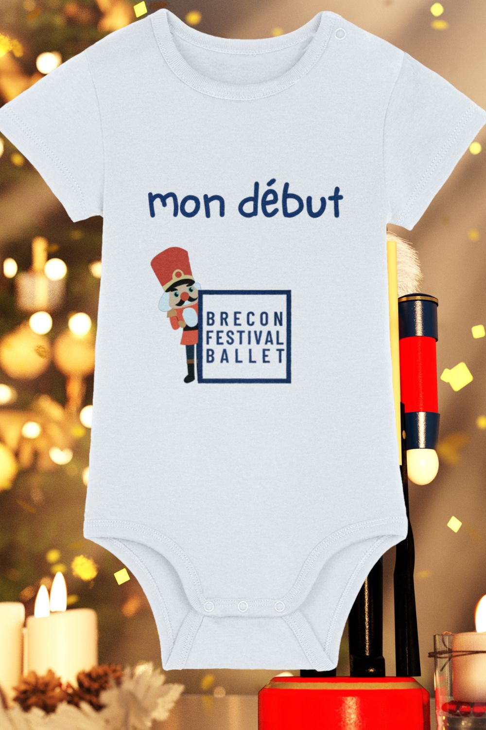 “Mon Début” Organic Cotton Baby Bodysuit – Brecon Festival Ballet