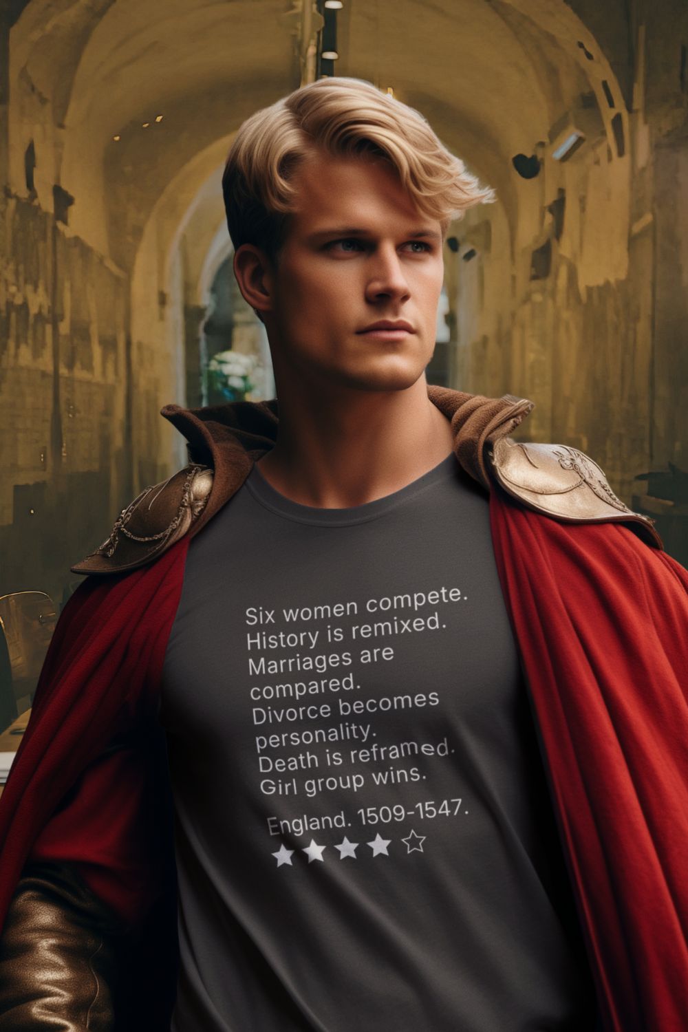 Men’s musical theatre review t-shirt | heavy cotton unisex fit