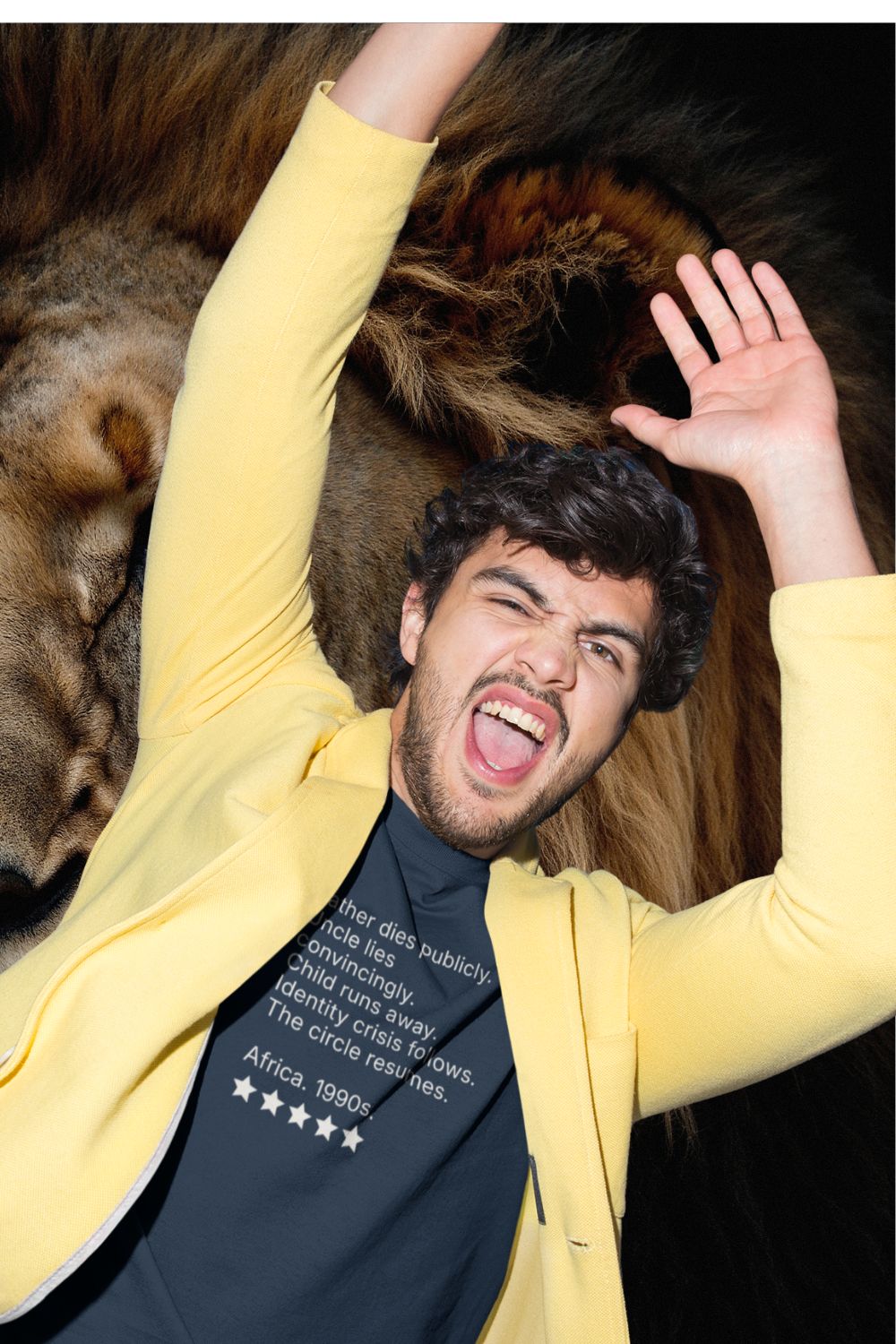 Men’s musical theatre review t-shirt | heavy cotton unisex fit