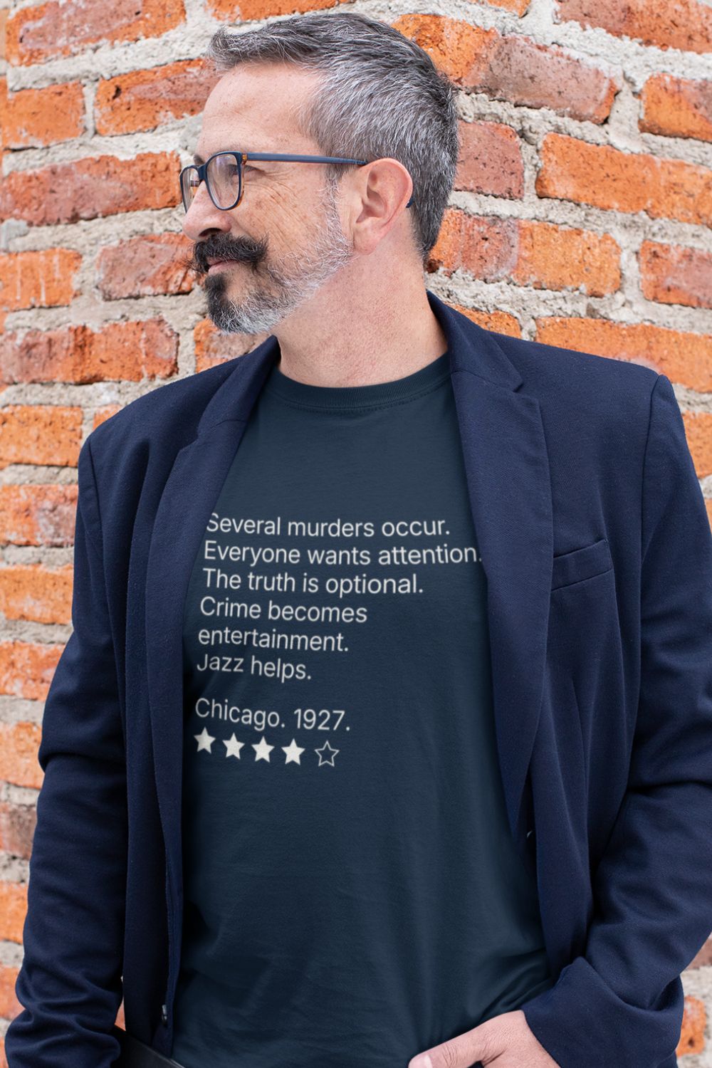 Men’s musical theatre review t-shirt | heavy cotton unisex fit