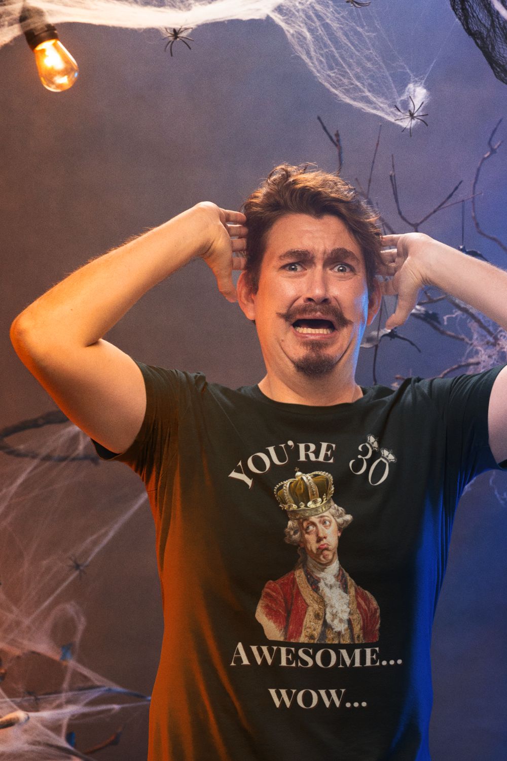 30th Birthday T-Shirt for Men – Theatre Style – Awesome Wow