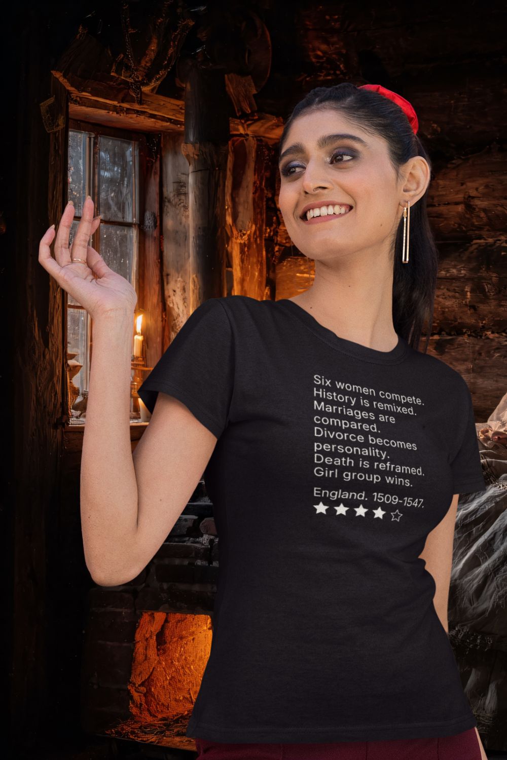 Women’s musical theatre review t-shirt | slim fit lightweight cotton