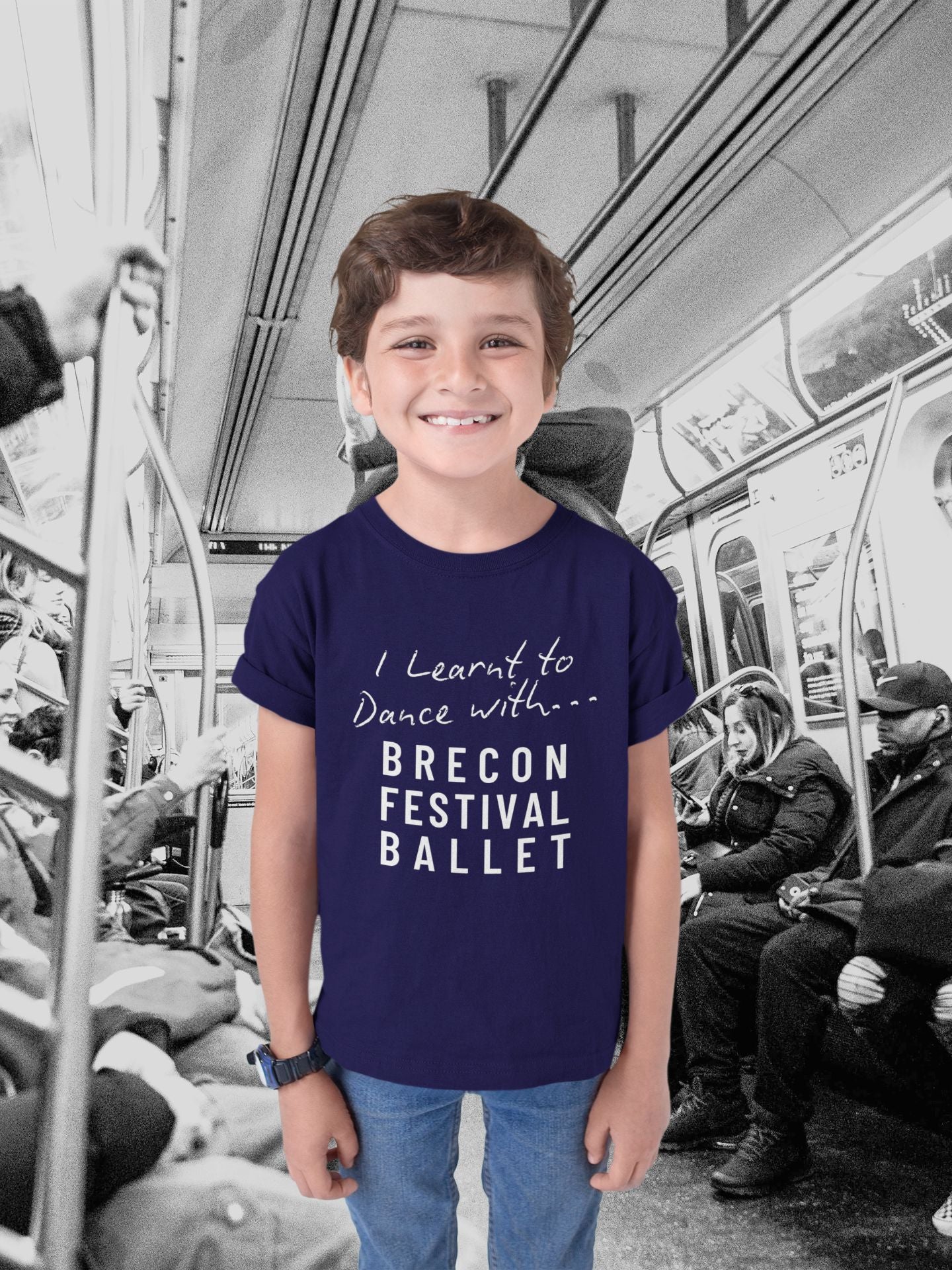 "I Learnt to Dance with Brecon Festival Ballet" – Children's Charity T-Shirt