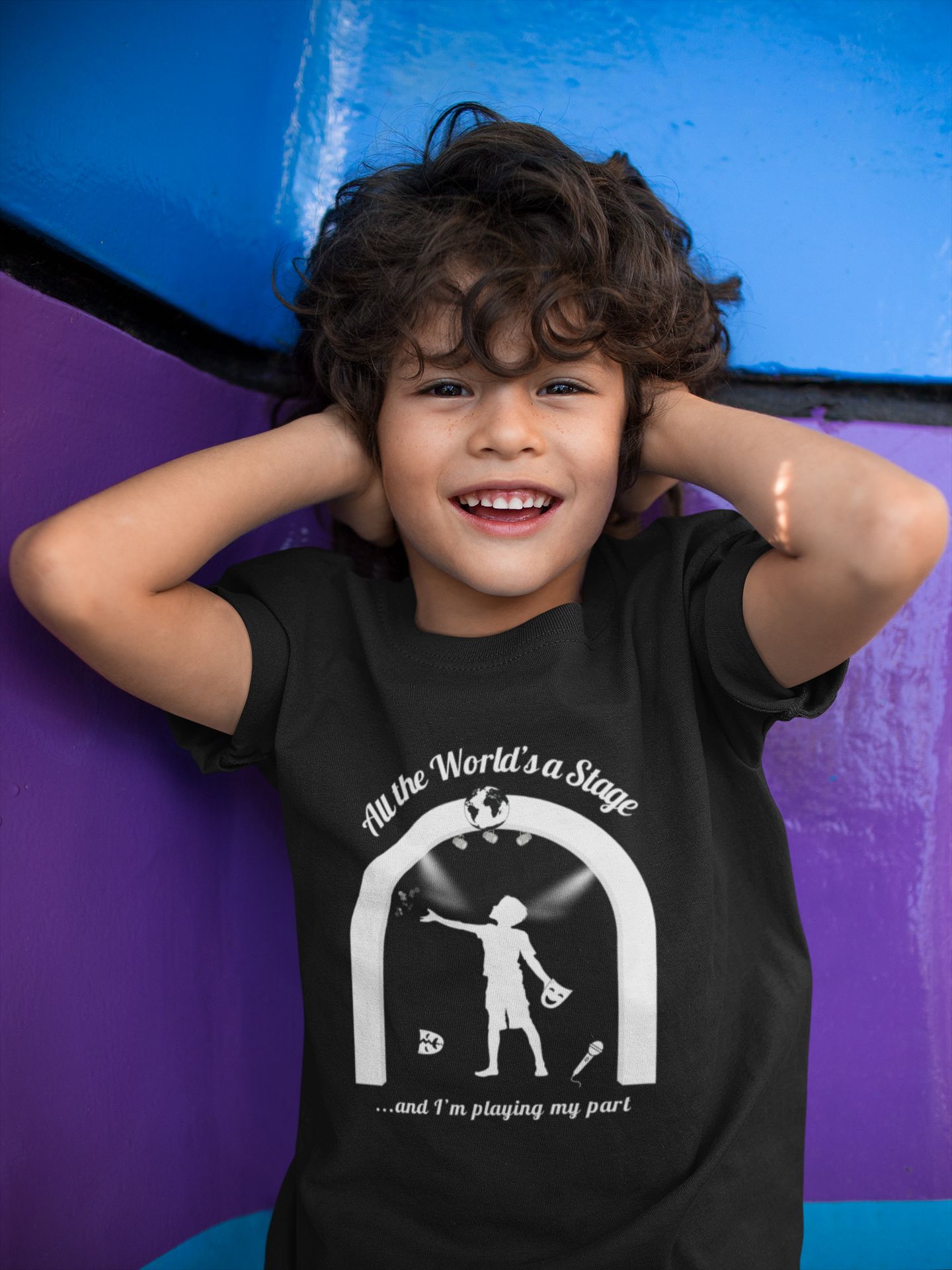 DramaKids Unisex T-shirt – A Theatrical Statement for Young Performers