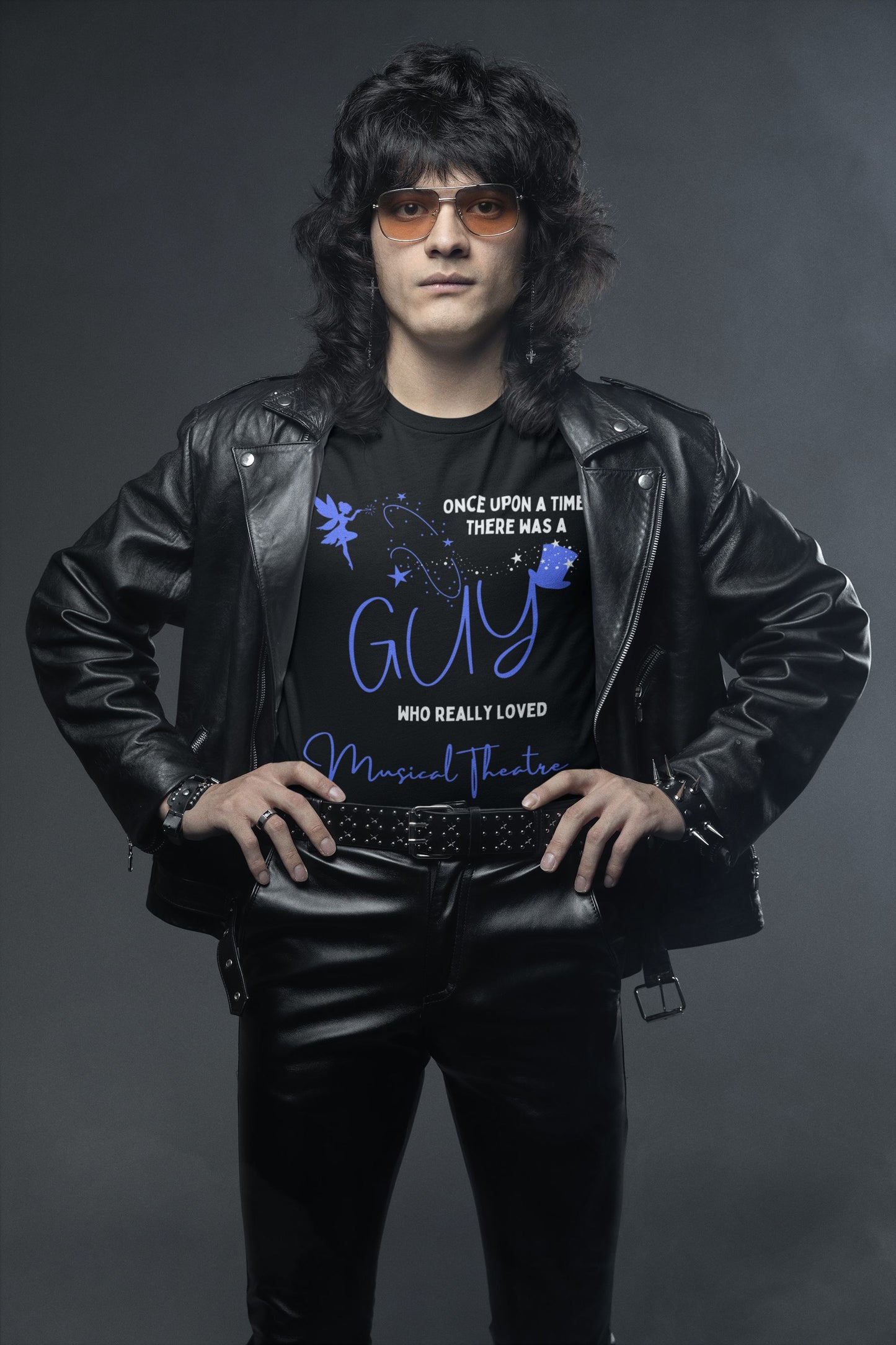 Once Upon a Time Musical Theatre Lover's T-shirt for Guys – Perfect for Theatre Enthusiasts
