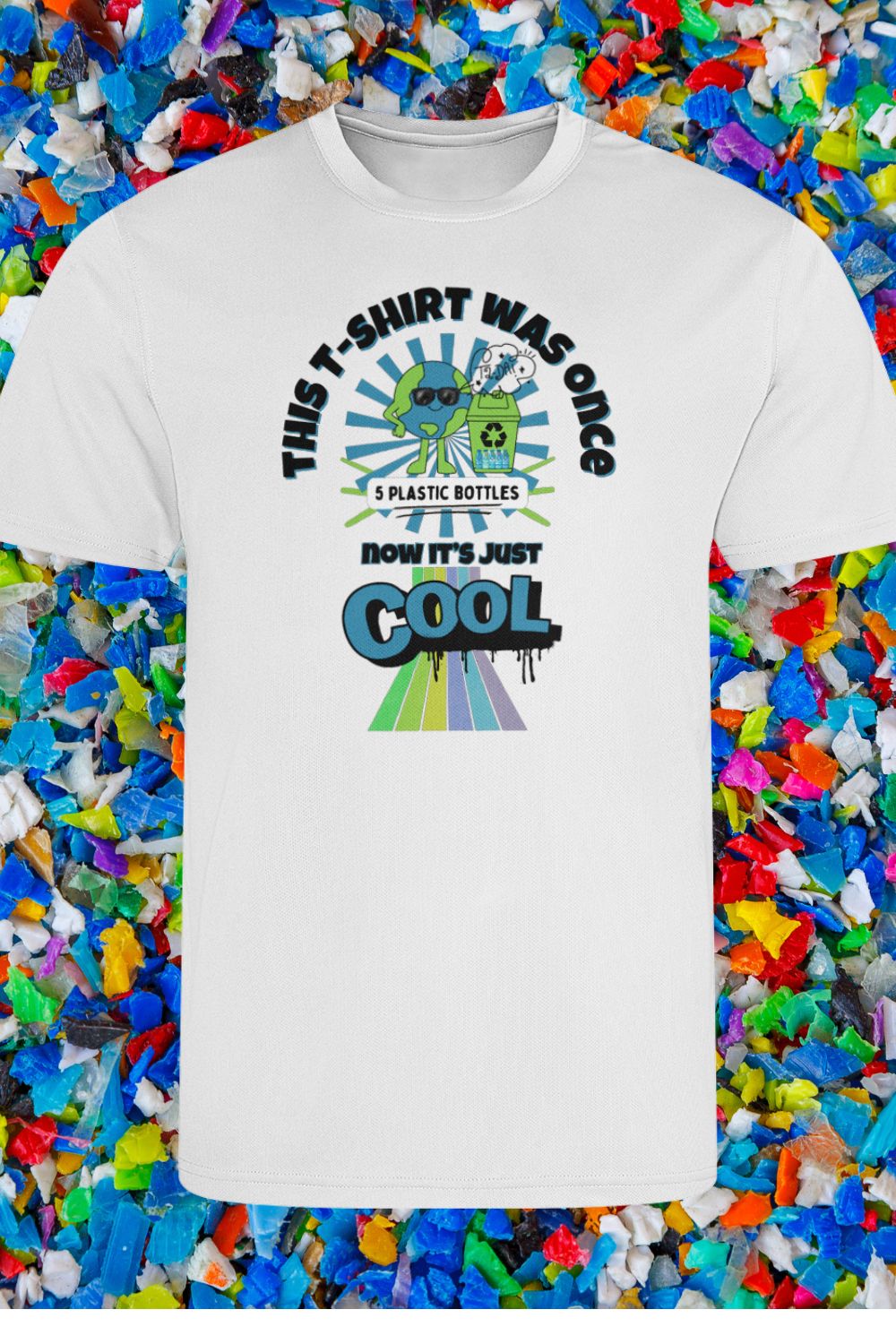 Kids’ STEM Eco Hero T-Shirt – Made from 5 x 550ml Bottles | Recycled, Quick-Dry, Planet-Positive Sports T-Shirt