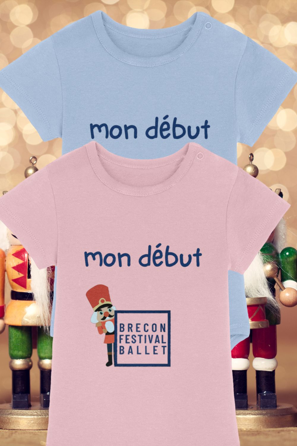 “Mon Début” Organic Cotton Baby Bodysuit – Brecon Festival Ballet