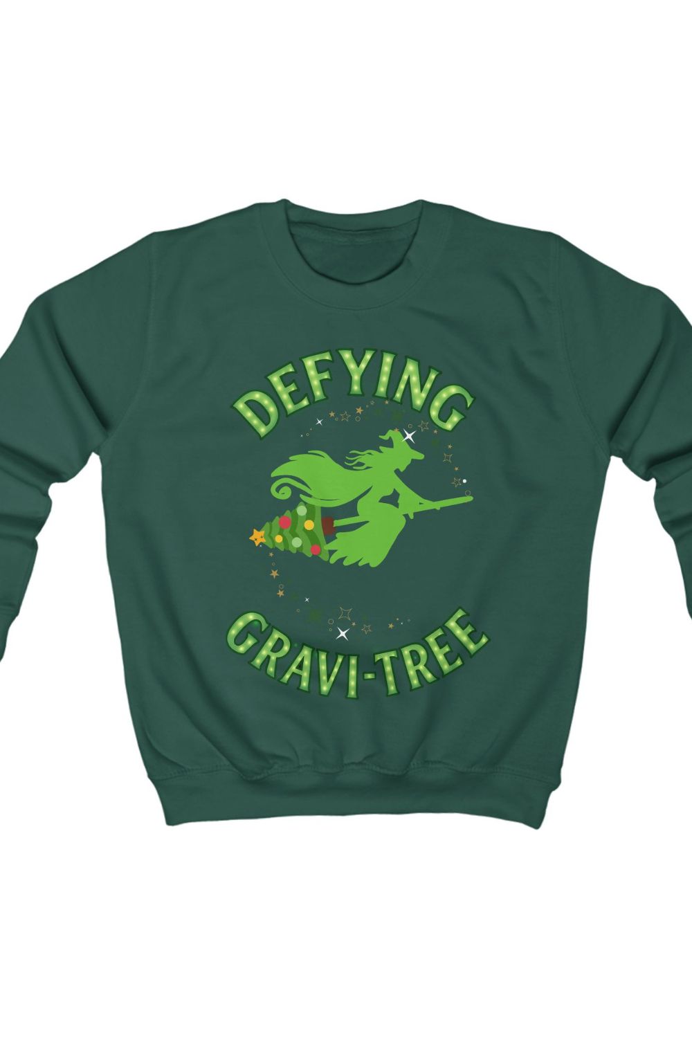 Defying Gravi-Tree Kids Christmas Sweatshirt – The Ultimate Festive Jumper for Theatre Kids