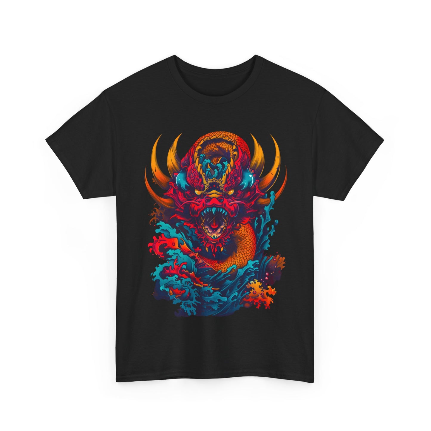 Unleash Your Inner Dragon: Fantasy & D&D-Inspired Men’s Unisex Heavy Cotton T-shirt!