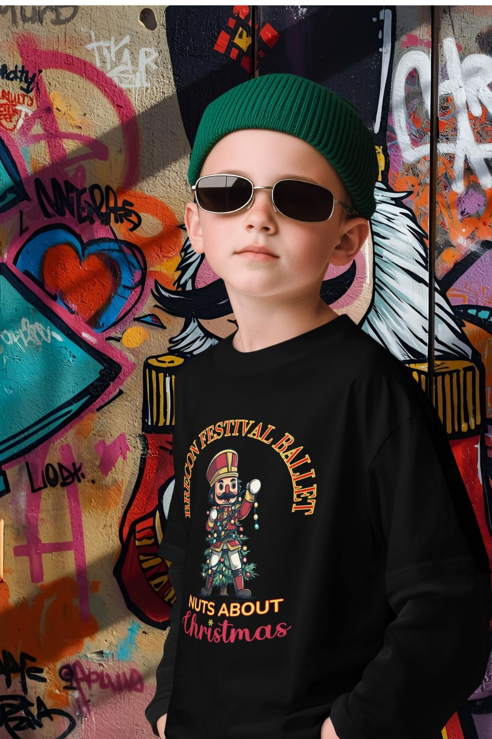 Nuts About Christmas Kids T-Shirt – Brecon Festival Ballet