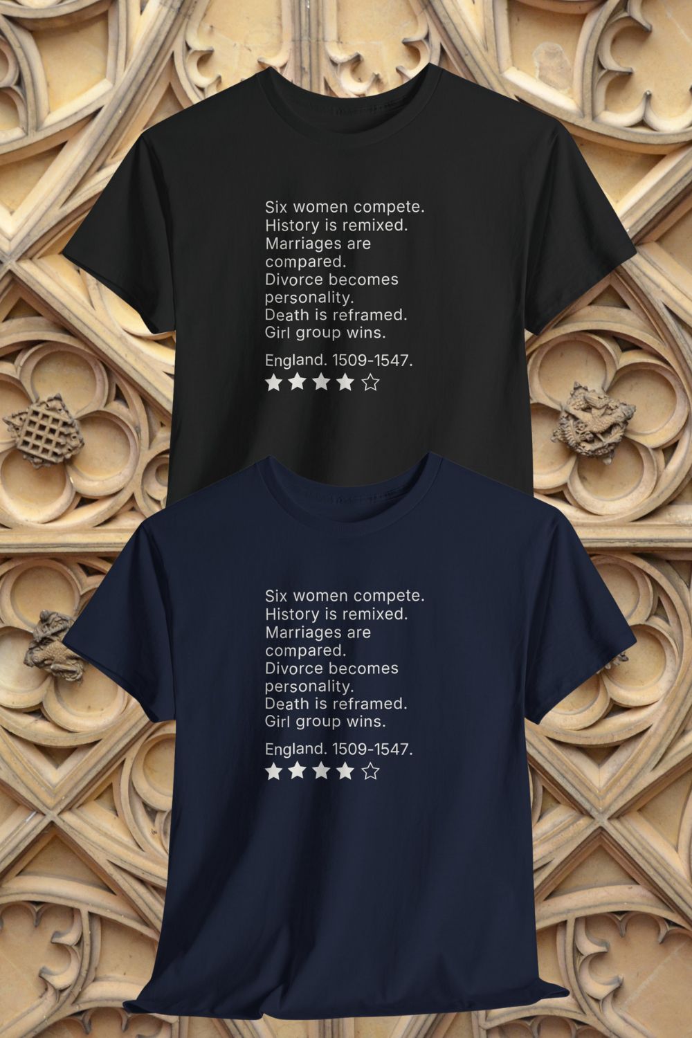 Men’s musical theatre review t-shirt | heavy cotton unisex fit