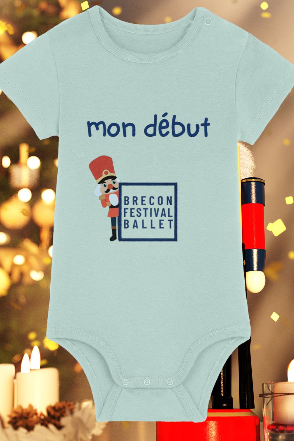 “Mon Début” Organic Cotton Baby Bodysuit – Brecon Festival Ballet