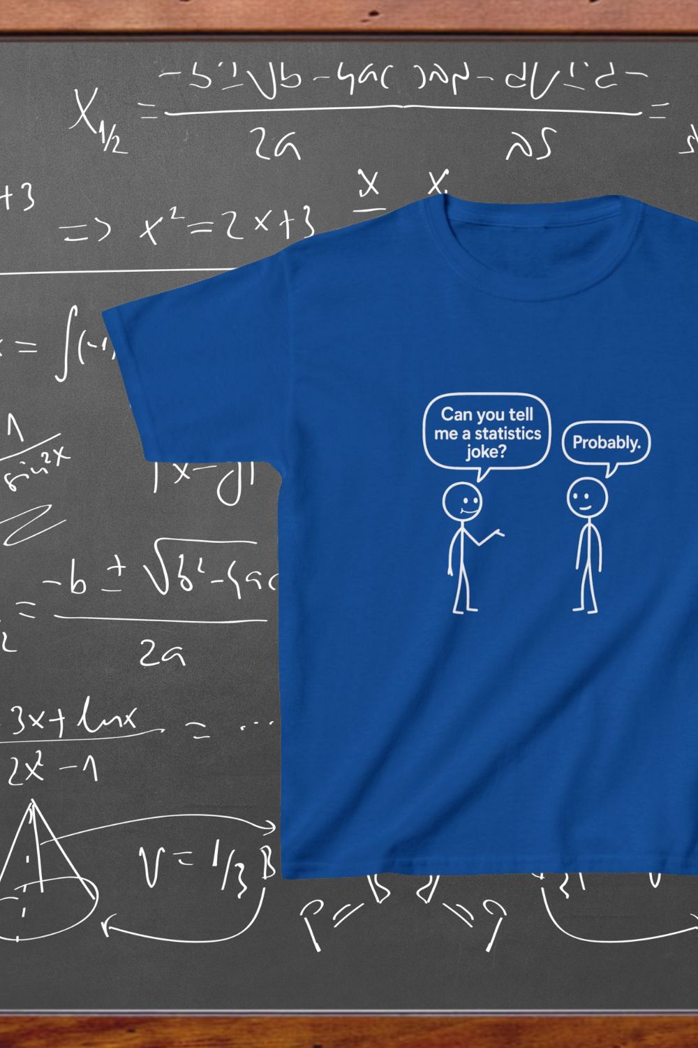 Kids T-shirt Math Humour STEM Joke Speech Bubble Design