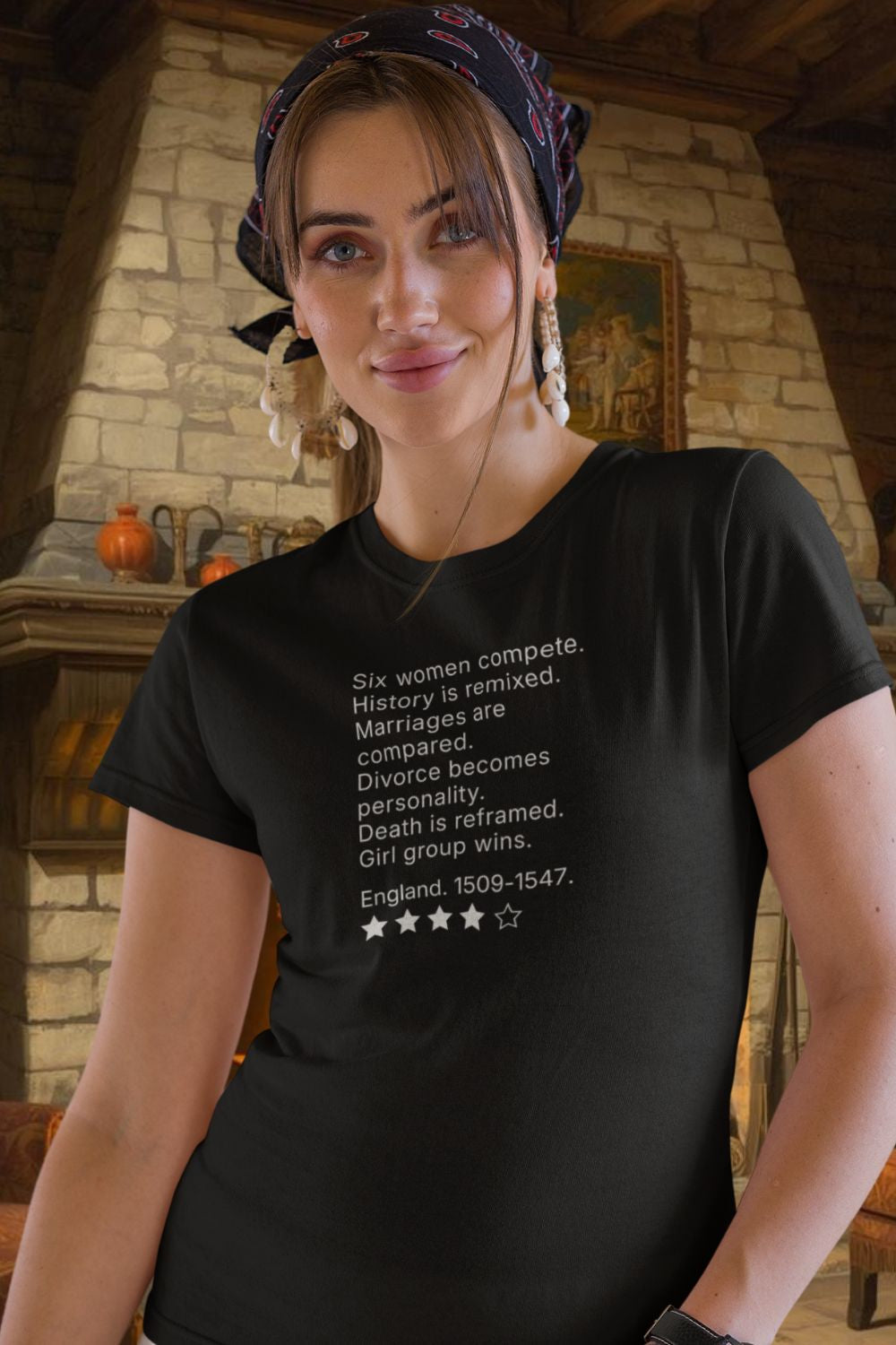 Women’s musical theatre review t-shirt | slim fit lightweight cotton