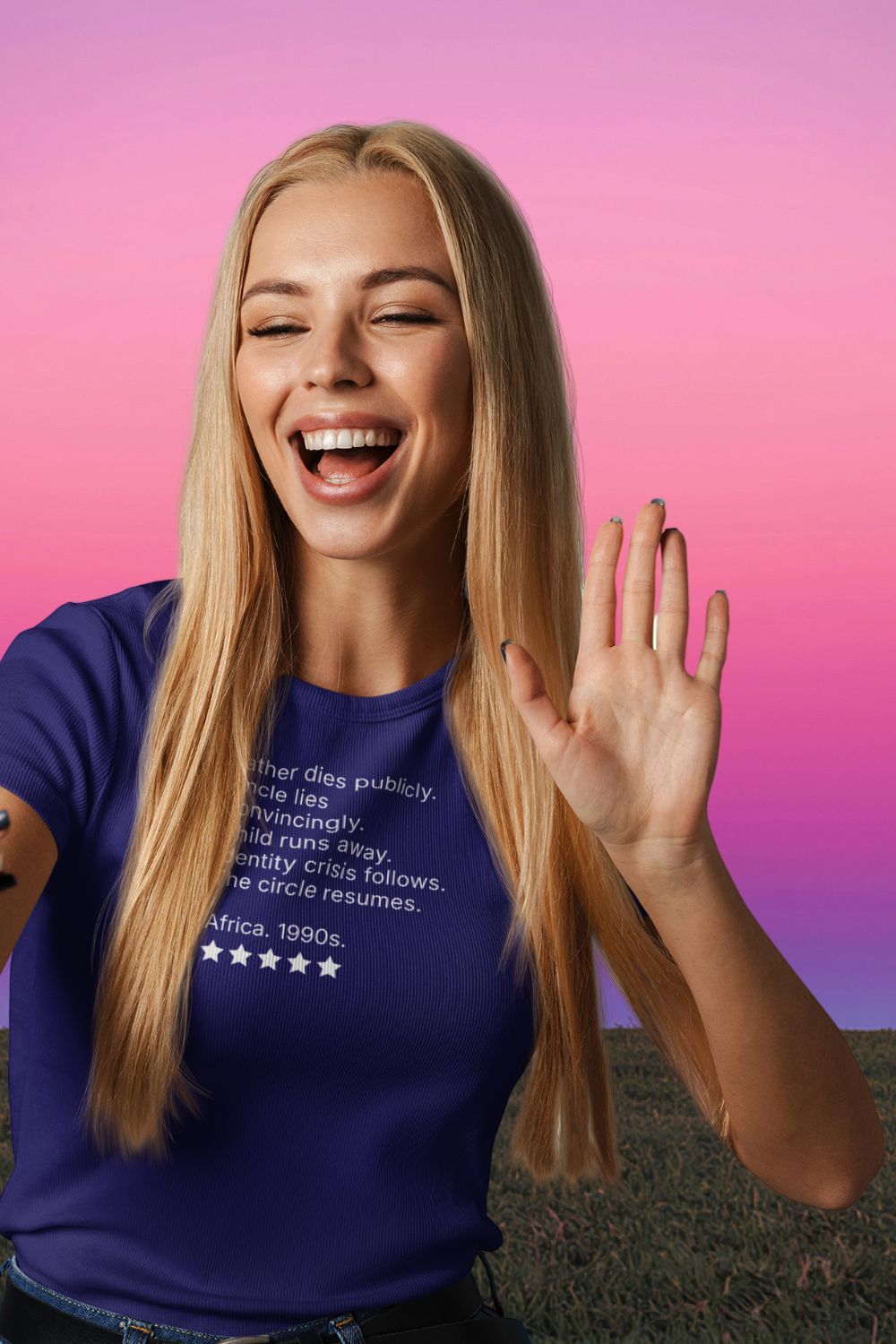 Women’s musical theatre review t-shirt | slim fit lightweight cotton