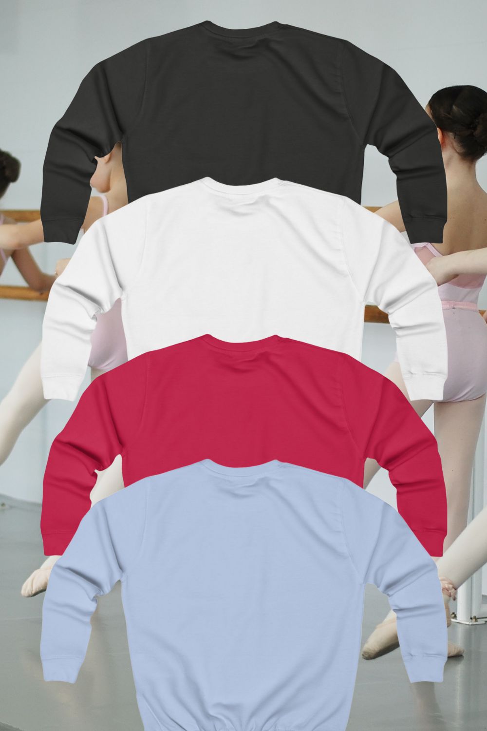For young dancers with big dreams — a cosy ballet sweatshirt they’ll love to live in.