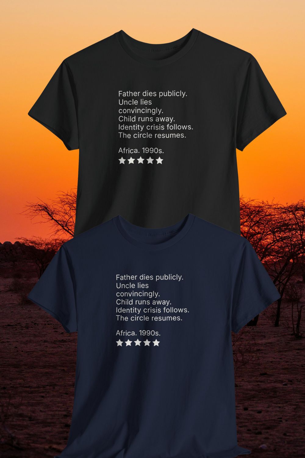 Men’s musical theatre review t-shirt | heavy cotton unisex fit