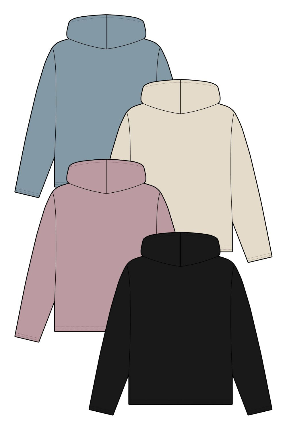 Women's Organic Relaxed Fit Hoodie – #confiDance Dancers Collection