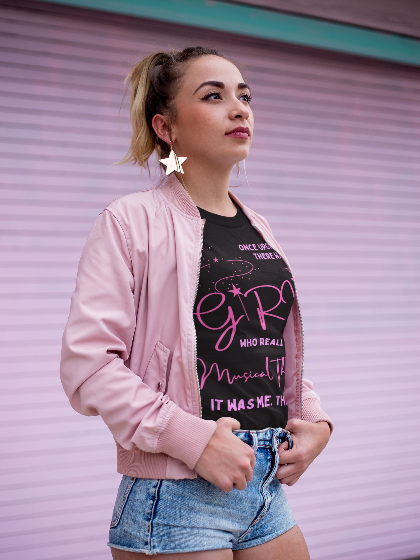 Once Upon a Time Women's Softstyle T-shirt – Magical Musical Theatre Lover's Design