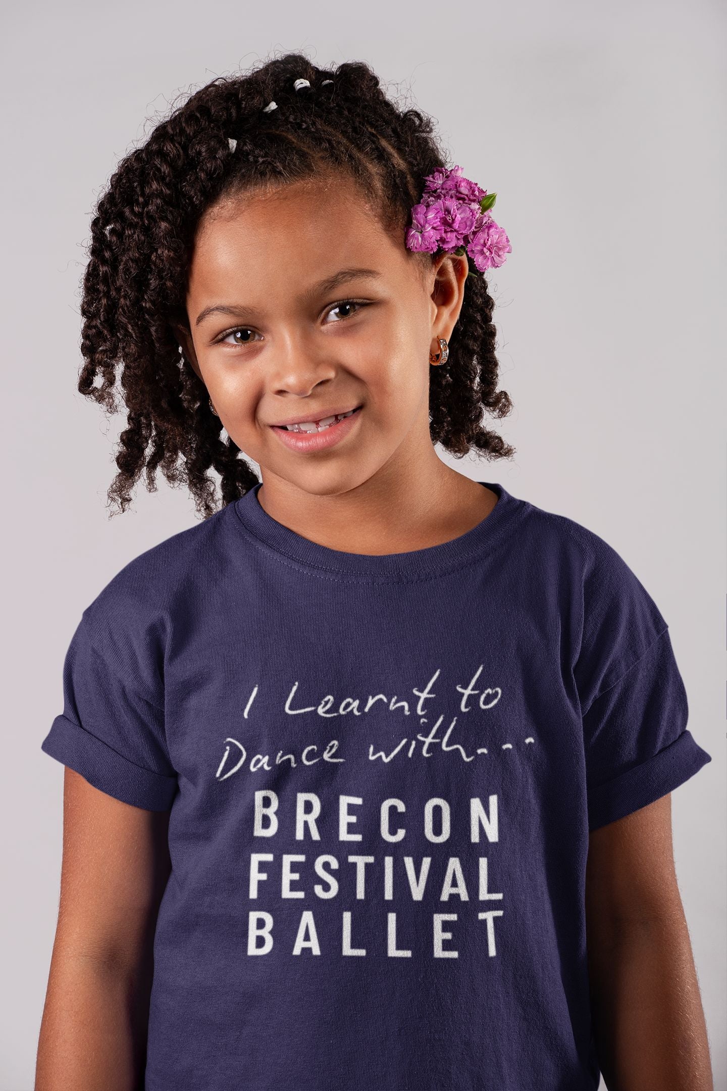 "I Learnt to Dance with Brecon Festival Ballet" – Children's Charity T-Shirt
