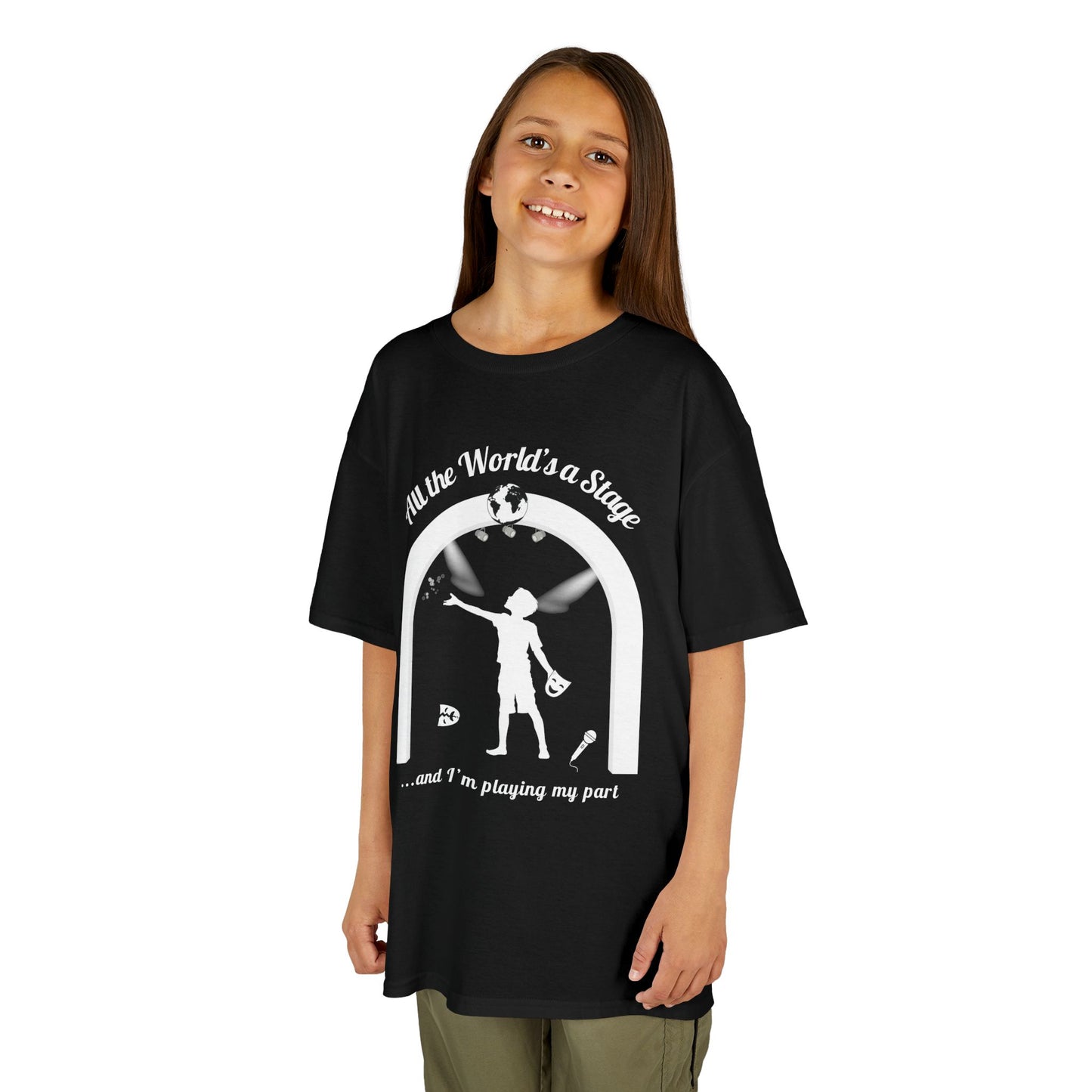 DramaKids Unisex T-shirt – A Theatrical Statement for Young Performers