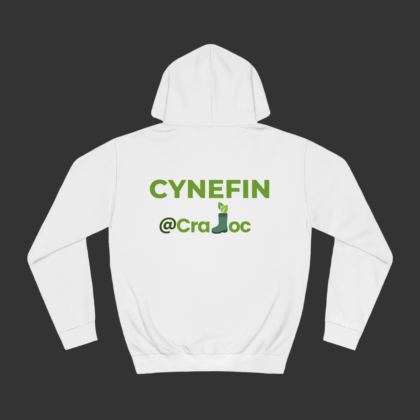 @CRADOC “Cynefin” Hoodie – Unisex, Premium Mid-Weight | FRONT and BACK PRINT