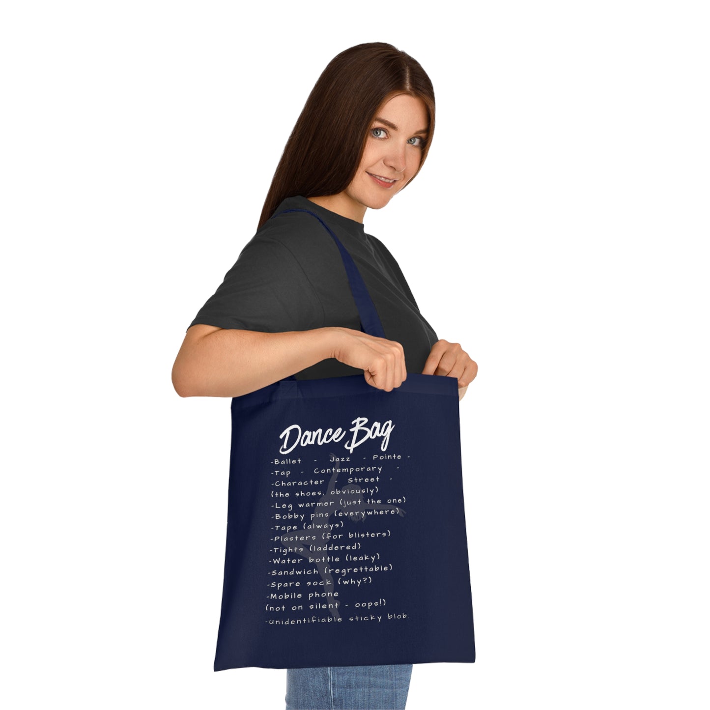 Dance Bag Tote – Relatable Dancer Life Cotton Tote Bag