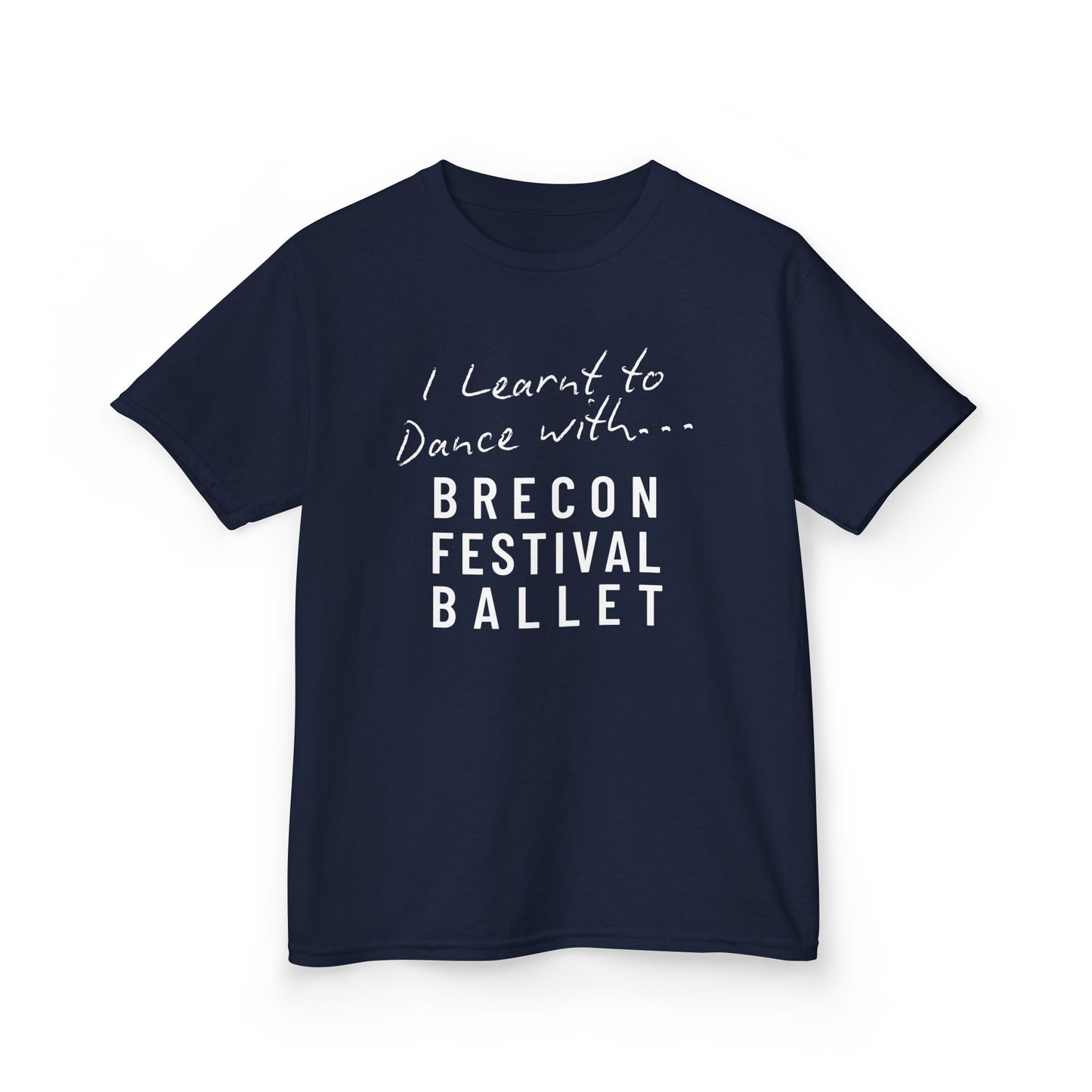 "I Learnt to Dance with Brecon Festival Ballet" – Children's Charity T-Shirt