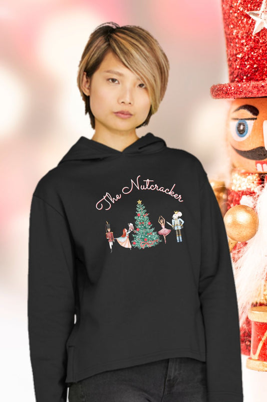 Women’s Organic Relaxed Fit Hoodie – The Nutcracker Front Print