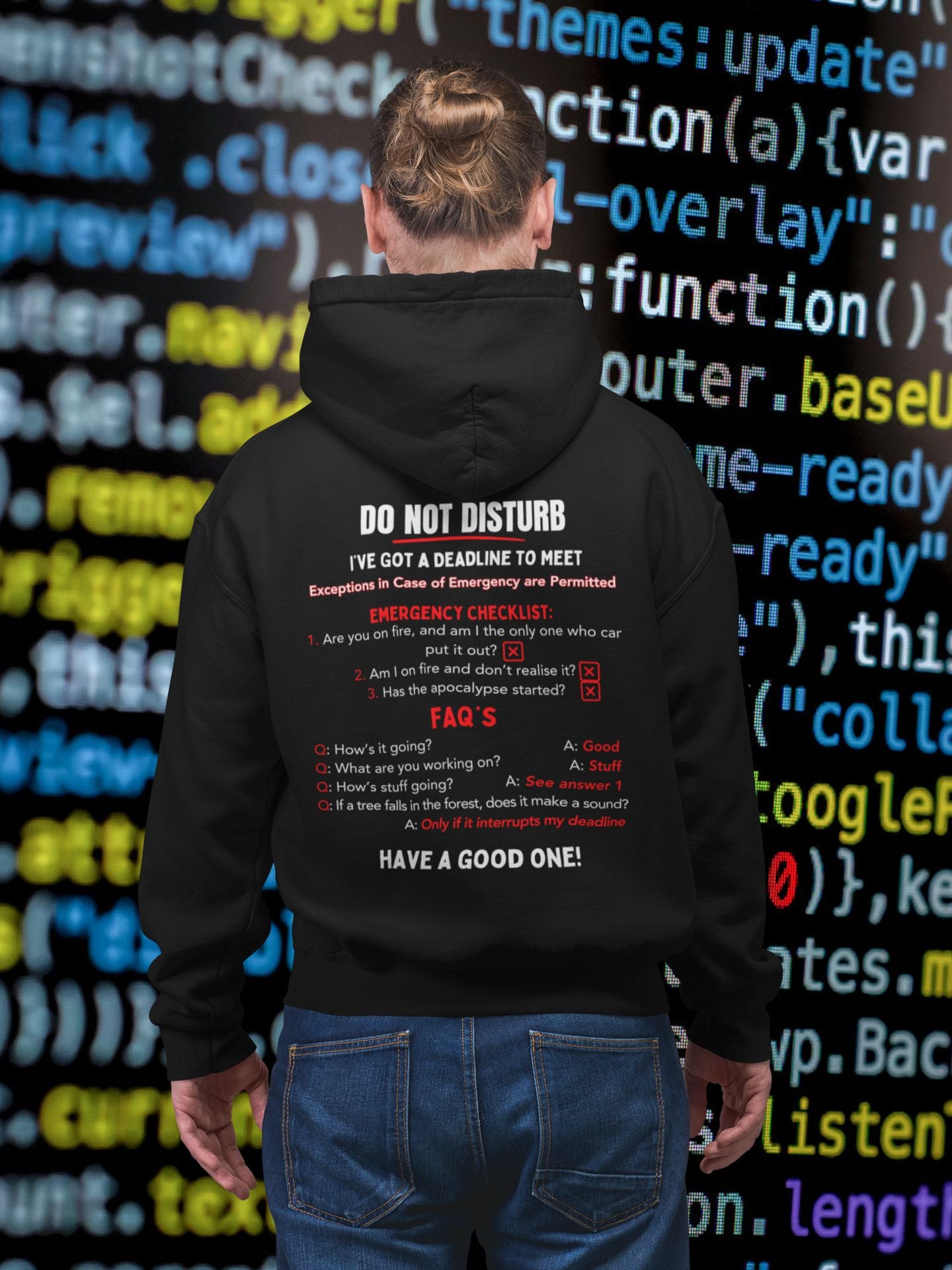 DO NOT DISTURB: The Ultimate Hoodie for Engineers on a Deadline