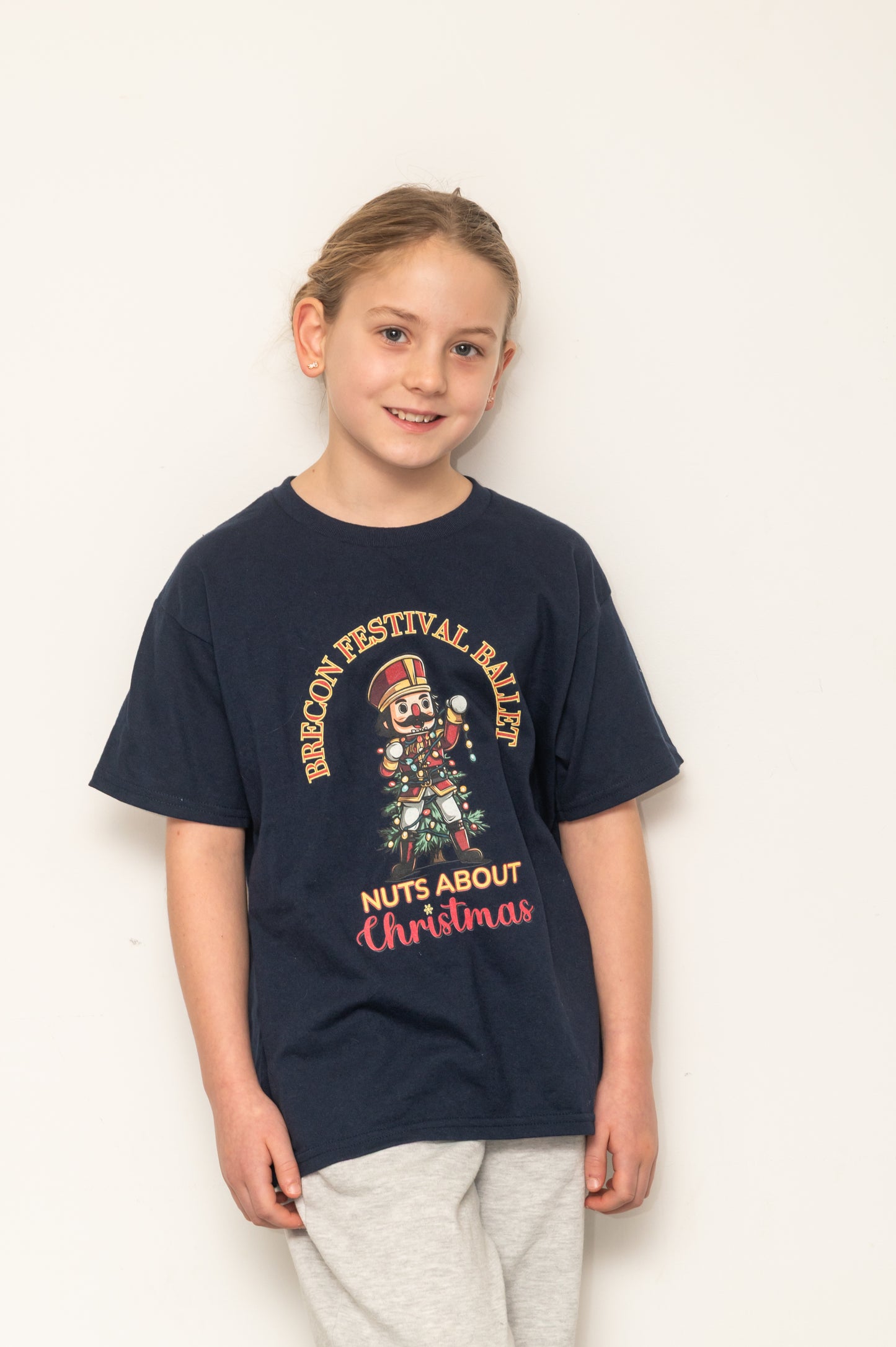 Nuts About Christmas Kids T-Shirt – Brecon Festival Ballet